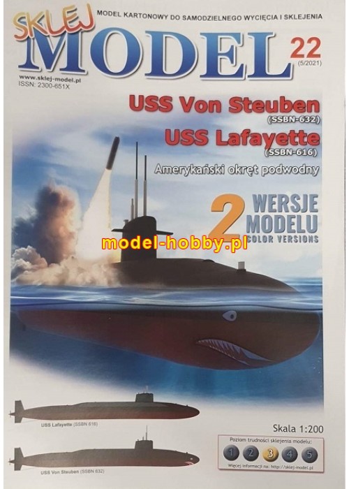 Uss Von Steuben Ssbn Uss Lafayette Ssbn